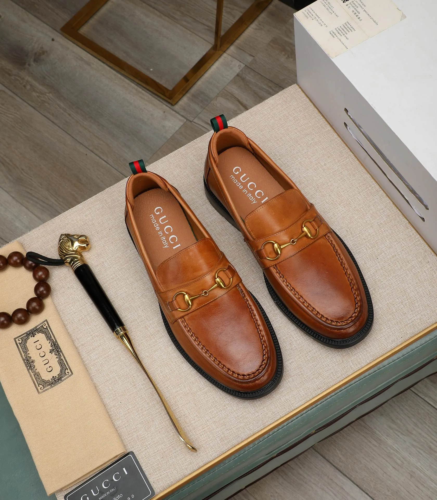 Men's men's shoes💰500📛📛Original (water-dyed cow lining) Gucci GUCCI official website formal shoes🌀 Italian🇮🇹imported cowhide➕top imported water-dyed cowhide lining💋Finely handmade original bottom, the real thing looks better when photographed in person Standard size 38-44